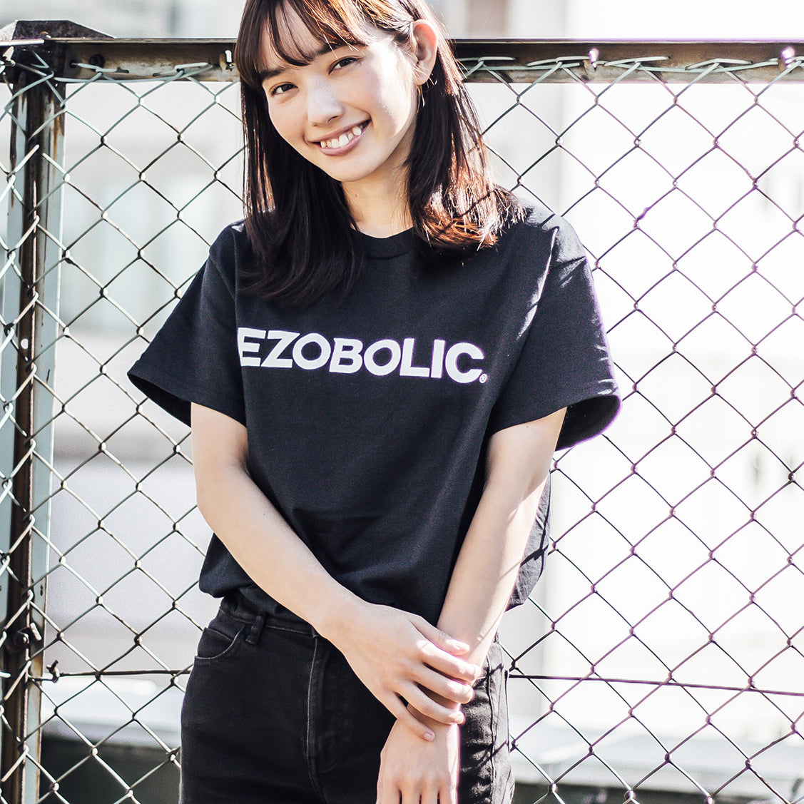 EZOBOLIC　NEW-LOGO　T-SHIRTS